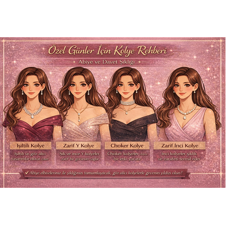 Özel Günler İçin Kolye Rehberi: Abiye Şıklığı