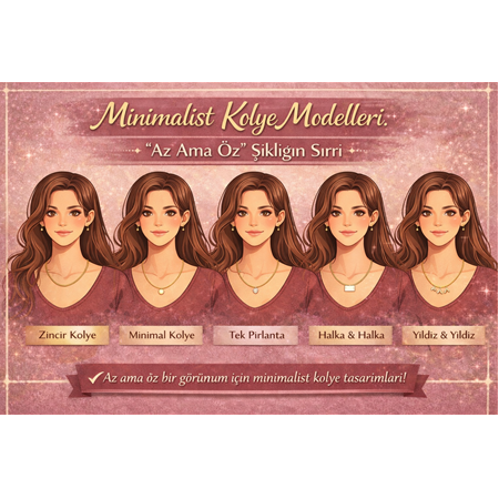 Minimalist Kolye Modelleri: Şıklığın Sırrı